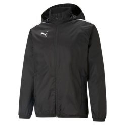 Puma teamLIGA All Weather kurtka. Czarne kurtki męskie Puma, xl, bez wzorów, sportowe, bez kaptura. Za 235.00 zł.