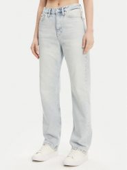 Calvin Klein Jeans Jeansy J20J225132 Niebieski Straight Fit. Niebieskie jeansy damskie Calvin Klein Jeans. Za 289.99 zł.