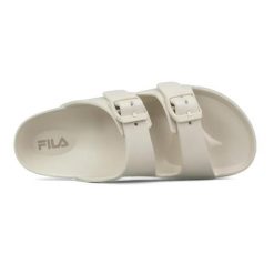 Klapki damskie Fila Matero. Brązowe klapki damskie Fila, bez wzorów, bez obcasa. Za 89.00 zł.