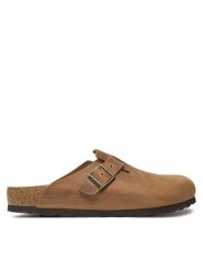 Birkenstock Klapki Boston Leoi 1028179 Brązowy. Brązowe klapki i japonki męskie Birkenstock, ze skóry. Za 559.00 zł.