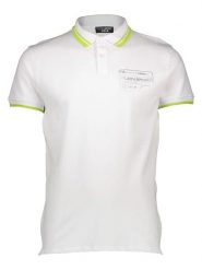 Plein Sport Koszulka polo w kolorze białym rozmiar: S. Białe koszulki polo męskie Plein Sport, s, bez wzorów, bez ramiączek. Za 89.47 zł.