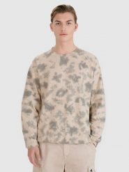 4F Bluza dresowa nierozpinana bez kaptura męska - beżowa S. Brązowe bluzy bez kaptura męskie 4f, bez wzorów, z bawełny, klasyczne, bez kołnierzyka, bez ramiączek. W wyprzedaży za 89.99 zł.