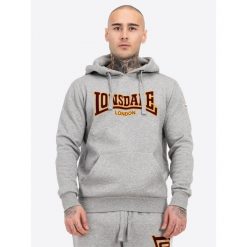 Bluza z kapturem Lonsdale Classic Ll002. Szare bluzy z kapturem męskie Lonsdale, m. Za 296.30 zł.