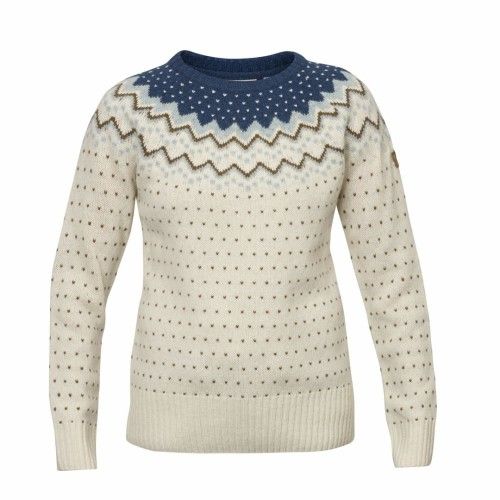 Sweter damski Fjallraven Ovik Knit Sweater - glacier green, rozmiar: m. Zielone swetry klasyczne damskie no name, m, bez kołnierzyka. Za 796.99 zł.