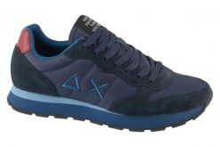 Buty sportowe Sneakersy męskie, SUN68 Tom Solid. Białe buty sportowe na co dzień męskie SUN68, z materiału, bez zapięcia, trekkingowe. Za 399.99 zł.