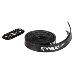 Silikonowy Pasek Do Gogli. Czarne paski męskie Speedo, bez wzorów, sportowe. Za 37.99 zł.