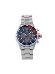 Orient Zegarek Mako Solar RA-TX0201L10B Srebrny. Szare zegarki męskie Orient, srebrne. Za 1,099.00 zł.