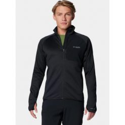 Bluza Polarowa Męska Columbia Triple Canyon Grid II. Czarne bluzy bez kaptura męskie Columbia, m, z polaru. Za 399.00 zł.