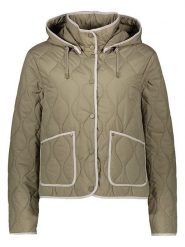 Fuchs Schmitt Kurtka pikowana w kolorze oliwkowym rozmiar: 38. Zielone kurtki damskie Fuchs Schmitt, bez wzorów, bez kaptura. Za 295.99 zł.