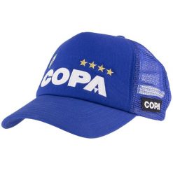 Czapka Dla Dorosłych - Campioni - Niebieska. Niebieskie czapki męskie COPA FOOTBALL, bez wzorów, z materiału. Za 126.98 zł.