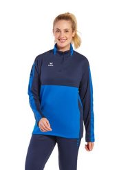 Bluza treningowa Erima Six Wings. Niebieskie bluzy bez kaptura męskie Erima, xl, z materiału. Za 286.99 zł.