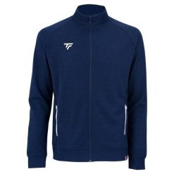 Kurtka z dresu Tecnifibre Team. Niebieskie kurtki męskie TECNIFIBRE, xs, bez wzorów, z dresówki, eleganckie, bez kaptura. Za 197.50 zł.