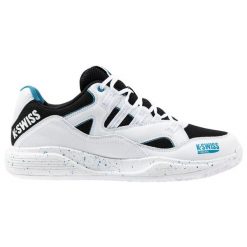 Buty K-Swiss Tura Team Padel M 04435-967-M białe. Białe buty sportowe na co dzień męskie z gumy, bez zapięcia, na fitness i siłownię. Za 360.18 zł.