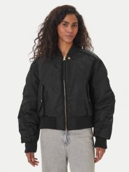 HUGO Kurtka bomber Ferida-2 50550687 Czarny Relaxed Fit. Czarne kurtki damskie Hugo, s, bez wzorów, z syntetyku, bez kaptura. Za 1,399.00 zł.