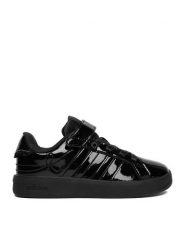 Adidas Sneakersy C-GRAND COURT 3.0 GIRLS EL C KI8116 Czarny. Czarne buty sportowe dziewczęce Adidas, bez wzorów, ze skóry, bez zapięcia. Za 169.99 zł.