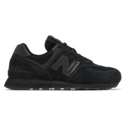 Buty Męskie New Balance 574 Ml574Eve Sneakersy Czarne Sportowe Skóra 47,5. Czarne buty sportowe na co dzień męskie New Balance, ze skóry, bez zapięcia, New Balance 574. Za 589.00 zł.