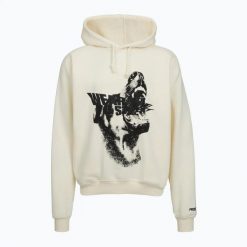 Bluza męska PROSTO Hoodie Bark. Białe bluzy z kapturem męskie Prosto., m, z bawełny. Za 409.99 zł.