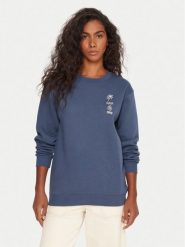 Roxy Bluza Surf Stoked ERJFT05018 Niebieski Regular Fit. Niebieskie bluzy bez kaptura damskie Roxy, m, z syntetyku. Za 209.99 zł.