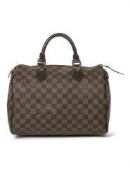 Louis Vuitton Torebka "Speedy 30" w kolorze brązowym - 30 x 21 x 17 cm rozmiar: onesize. Brązowe torebki klasyczne damskie Louis Vuitton, bez wzorów, z materiału, bez dodatków. Za 4,950.99 zł.