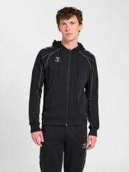 Bluza z kapturem i zamkiem błyskawicznym Hummel Move 2.0. Czarne bluzy z kapturem męskie HUMMEL, xl, z bawełny. Za 299.95 zł.