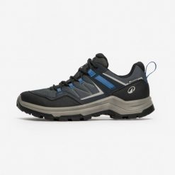 Second Life - Buty turystyczne męskie Quechua MH100 wodoodporne - Stan Doskonały. Czarne buty trekkingowe męskie QUECHUA, z materiału, bez zapięcia, outdoorowe. Za 186.99 zł.
