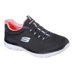 Buty do chodzenia damskie Skechers Summits. Czarne obuwie do biegania damskie Skechers, Skechers Sport. Za 219.00 zł.