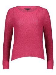 ONLY Sweter w kolorze różowym rozmiar: XS. Różowe swetry klasyczne damskie Only, xs, ze splotem, bez kołnierzyka. Za 65.85 zł.