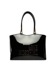 LOVE MOSCHINO Torebka JC4247PP0OKE100A Czarny. Czarne torebki klasyczne damskie Love Moschino, bez wzorów, ze skóry, bez dodatków. Za 1,049.00 zł.