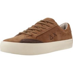 Buty SUN68 STREET SUEDE Brązowy. Brązowe buty trekkingowe męskie SUN68, ze skóry, bez zapięcia, trekkingowe. Za 376.99 zł.