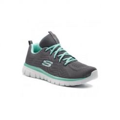 Buty treningowe damskie Skechers Bobssquad Breeze Way. Szare obuwie treningowe damskie Skechers, trekkingowe. Za 259.00 zł.