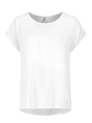 Sublevel Bluzka w kolorze białym rozmiar: XL. Białe bluzki damskie Sublevel, s, bez wzorów, z wiskozy, klasyczne, bez kołnierzyka, bez ramiączek. Za 43.99 zł.
