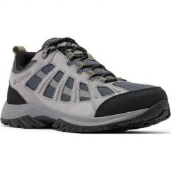Buty trekkingowe męskie Columbia Redmond Iii. Szare buty trekkingowe męskie Columbia, z materiału, bez zapięcia, trekkingowe. Za 299.99 zł.