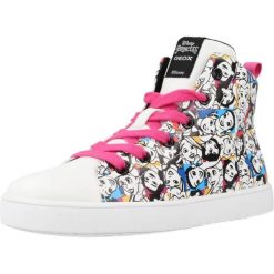 Buty GEOX J KATHE GIRL Biały. Białe obuwie treningowe damskie Geox, na fitness i siłownię. Za 189.99 zł.