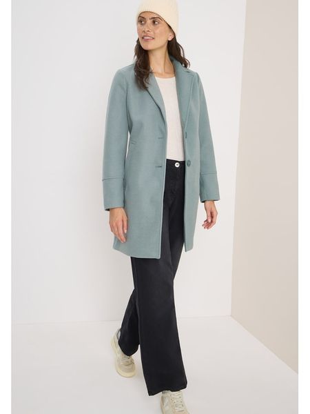 Cecil Płaszcz przejściowy w kolorze błękitnym rozmiar: M. Niebieskie płaszcze damskie Cecil, m, bez wzorów. Za 270.39 zł.