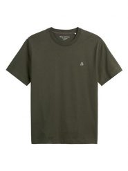 Marc O´Polo Koszulka w kolorze khaki rozmiar: M. Brązowe bluzki damskie m, bez wzorów, z bawełny, bez kołnierzyka, bez ramiączek. Za 105.38 zł.