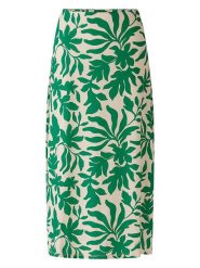 Miss Lagotte Spódnica w kolorze kremowo-zielonym rozmiar: 38. Brązowe spódniczki damskie Miss Lagotte, bez wzorów, maxi. Za 132.05 zł.