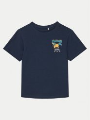 NAME IT T-Shirt Jatin POKEMON 13238539 Granatowy Regular Fit. Niebieskie t-shirty chłopięce Name it, bez wzorów, z bawełny, bez ramiączek. Za 59.99 zł.