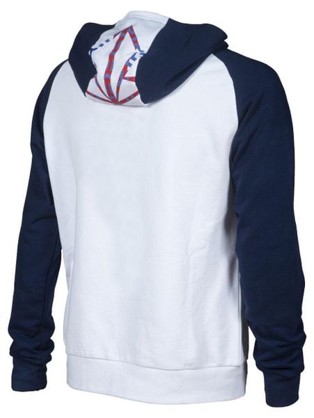 Bluza z kapturem unisex Arena Bishamon Og Hoodie. Białe bluzy sportowe damskie Arena, s, bez wzorów, z bawełny, bez ramiączek, z kapturem. Za 281.98 zł.