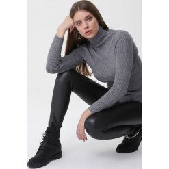 Czarne Legginsy Melany. Czarne legginsy damskie Born2be, l, bez wzorów. Za 59.99 zł.