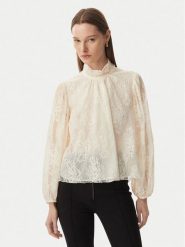 Rinascimento Bluzka CFC0127485003 Kremowy Regular Fit. Białe bluzki damskie RINASCIMENTO, s, bez wzorów, z bawełny, bez ramiączek. Za 509.99 zł.