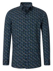 CASAMODA Koszula - Casual fit - w kolorze granatowym rozmiar: S. Niebieskie koszule męskie CASAMODA, s, bez wzorów, z bawełny, bez kołnierzyka, bez ramiączek. Za 113.10 zł.