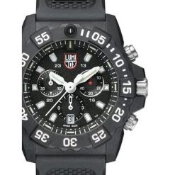 Zegarek męski Luminox XS.3581, Quartz, 45mm, 20ATM. Czarne zegarki męskie Luminox, plastikowe. Za 2,548.65 zł.