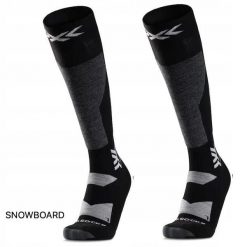 Skarpety X-Socks SNOWBOARD DISCOVER OTC B121. Czarne skarpetki damskie X-Socks, bez wzorów. Za 139.99 zł.