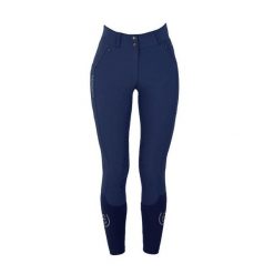 Damskie spodnie jeździeckie o pełnej przyczepności Equestrian Stockholm Dressage. Czarne spodnie materiałowe damskie EQUESTRIAN STOCKHOLM, bez wzorów. Za 818.80 zł.