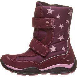 Botki w kolorze bordowym. Czerwone botki dziewczęce Lamino Shoes, bez wzorów, z materiału, bez ramiączek. W wyprzedaży za 169.95 zł.