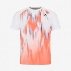 Koszulka z krótkim rękawem męska TOPSPIN. Brązowe t-shirty sportowe męskie HEAD, m, z poliesteru, bez ramiączek. Za 211.00 zł.