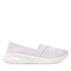 Półbuty Puma. Czerwone półbuty damskie Puma, bez wzorów, bez obcasa, na płaskiej podeszwie. Za 159.99 zł.
