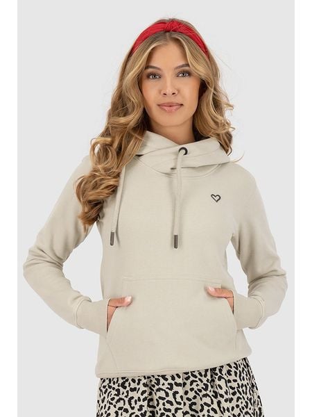 Alife and kickin Bluza "Sarah" w kolorze szarobrązowym rozmiar: S. Szare bluzy z kapturem damskie Alife and Kickin, s, z bawełny. Za 126.15 zł.