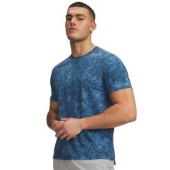 Under Armour Męska Koszulka T-Shirt Velociti Pro Print 6009507. Niebieskie t-shirty męskie Under Armour, m, bez wzorów, z materiału, bez kołnierzyka. Za 295.25 zł.