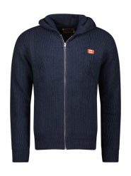 Canadian Peak Kardigan w kolorze granatowym rozmiar: XXL. Niebieskie kardigany męskie Canadian Peak, xxl, bez wzorów, ze splotem, bez kołnierzyka. Za 126.45 zł.